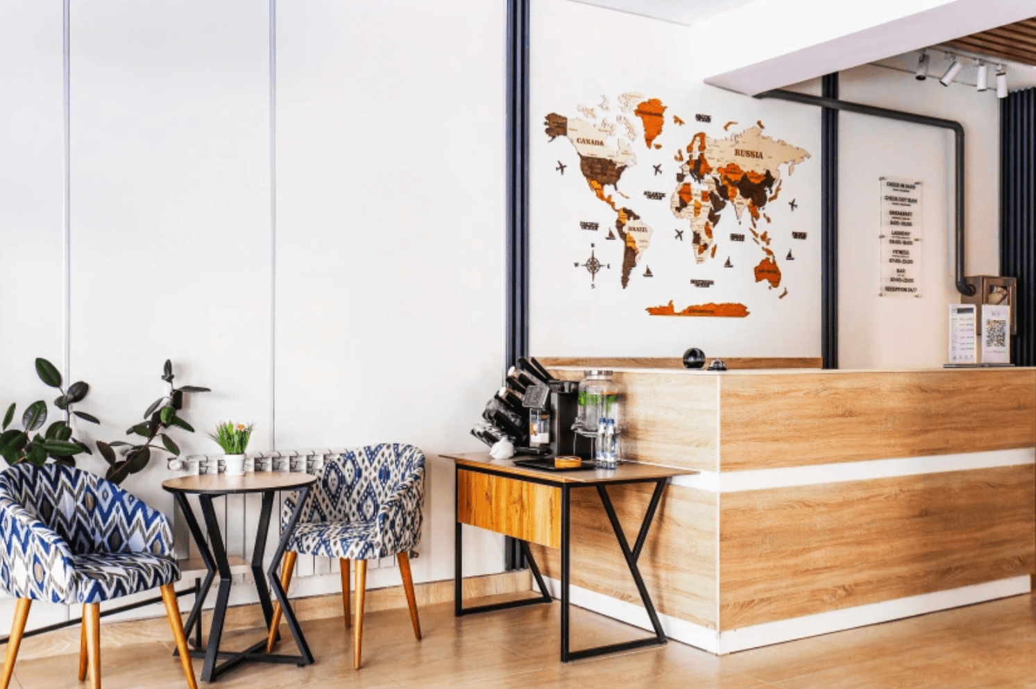 Solief Hotel — lobby and reception